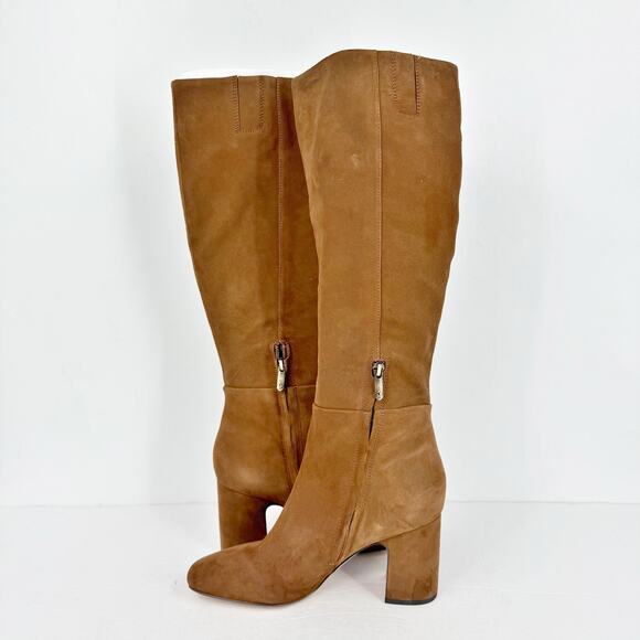 Sam Edelman Womens Faren Boots US 8.5 M EU 39 Brown Suede Knee High NIB - Picture 8 of 13